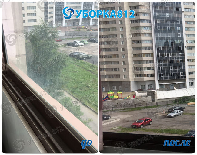 Сезонное мытье окон в Санкт-Петербурге СПб